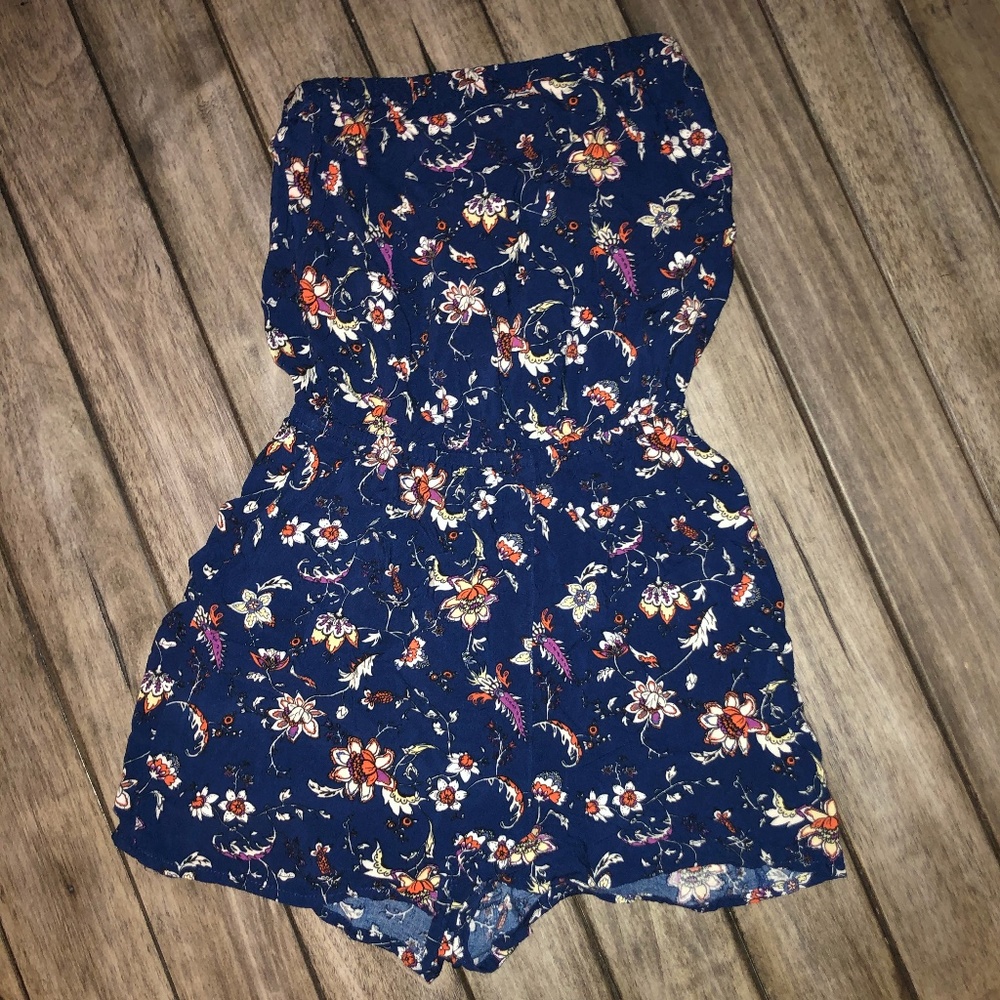 flowered romper